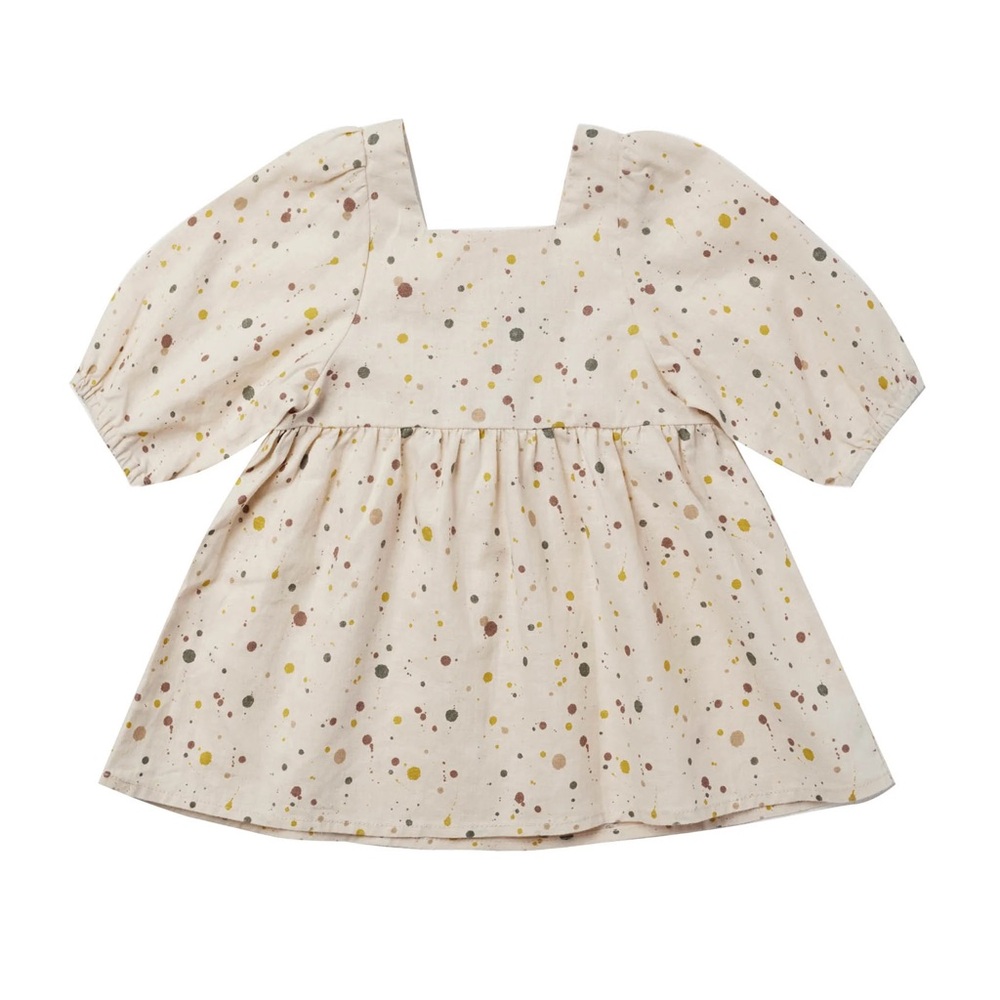 BNWT Girls Splatter dress